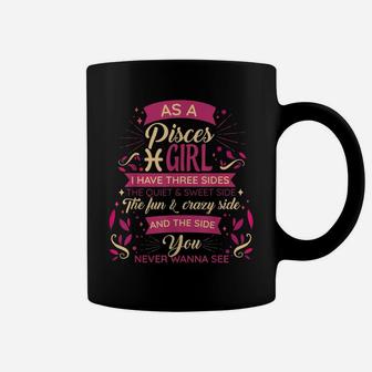 As A Pisces Girl Birthday Astrology Zodiac Sign Women Pisces Coffee Mug | Crazezy