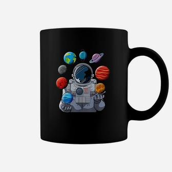 Astronaut Planets Space Moon Stars Galaxy Spaceship Gift Coffee Mug | Crazezy