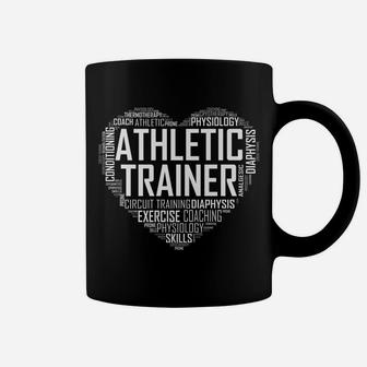 At Certified Athletic Trainer Gift Love Heart Coffee Mug | Crazezy UK