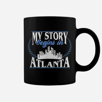 Atlanta Shirt | Born In Atlanta Coffee Mug | Crazezy