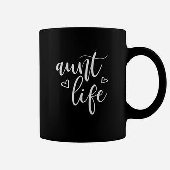 Aunt Life For Women Mothers Day Gift Niece Nephew Coffee Mug | Crazezy