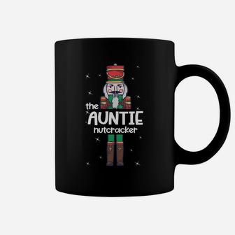Auntie Nutcracker Family Matching Funny Gift Pajama Sweatshirt Coffee Mug | Crazezy DE