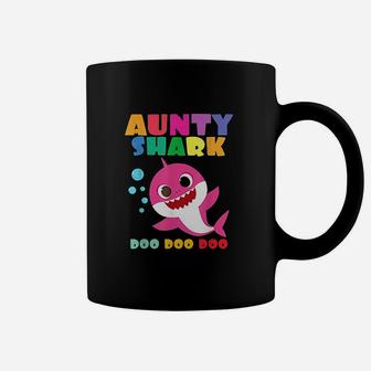 Aunty Shark Doo Doo Coffee Mug | Crazezy