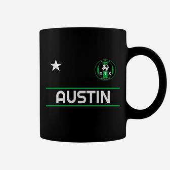 Austin Soccer Team Jersey - Mini Atx Badge Coffee Mug | Crazezy UK