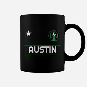 Austin Soccer Team Jersey - Mini Atx Badge Sweatshirt Coffee Mug | Crazezy AU