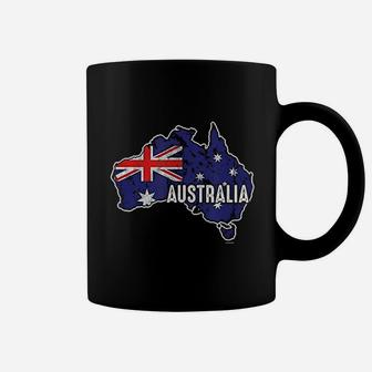 Australia Flag Map Coffee Mug | Crazezy UK