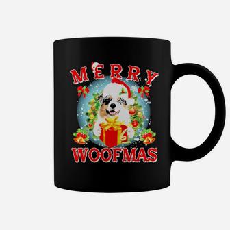 Australian Shepherd Santa Merry Woofmas Coffee Mug - Monsterry UK