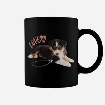 Australian Shepherd Shirt Aussie Mom Dad Love Dog Pet Tee Sweatshirt Coffee Mug | Crazezy