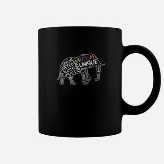 Autism Awareness Autism Elephant Coffee Mug - Thegiftio UK