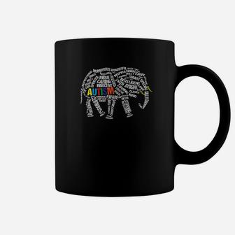 Autism Awareness Elephant Autism Awareness Tees Coffee Mug - Thegiftio UK