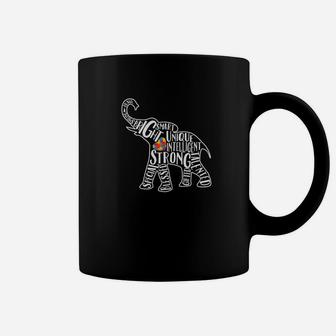 Autism Awareness Elephant Heart Puzzle Piece Coffee Mug - Thegiftio UK