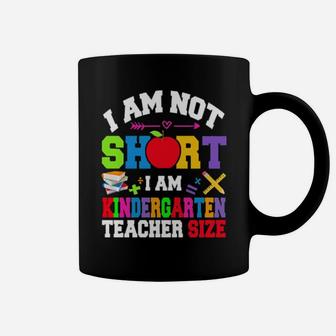 Autism I Am Not Short I Am Kindergarten Teacher Size Coffee Mug - Monsterry UK
