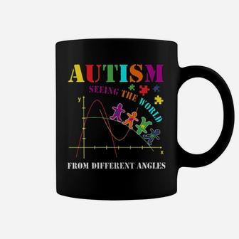 Autism See The World From Different Angles Coffee Mug - Monsterry AU