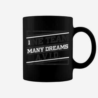 Avid One Team Fun Teacher School T Shirt Student Coffee Mug | Crazezy