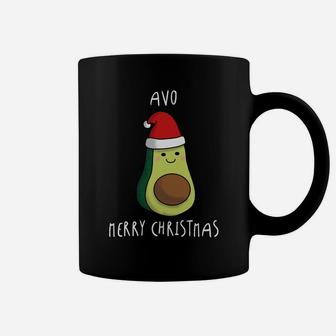 Avo Merry Christmas Sweatshirt, Funny Avocado Xmas Sweater Sweatshirt Coffee Mug | Crazezy DE