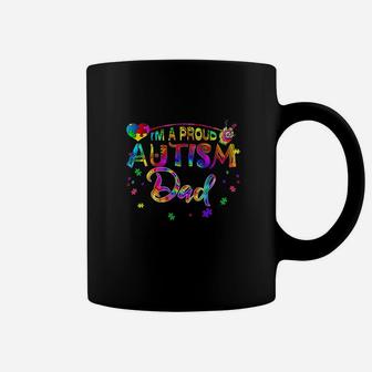 Awareness Hipie Im A Proud Dad Coffee Mug | Crazezy AU
