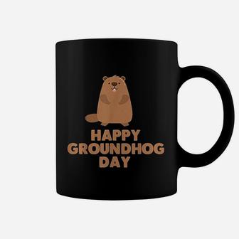 Awesome And Funny Happy Groundhog Day Coffee Mug - Thegiftio