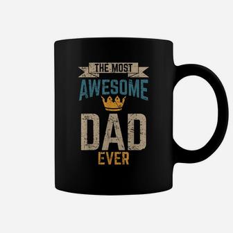 Awesome Dad Worlds Best Daddy Ever Tee Fathers Day Outfit Coffee Mug | Crazezy DE