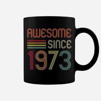 Awesome Since 1973 48Th Birthday Retro Coffee Mug | Crazezy AU