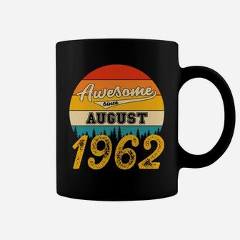 Awesome Since August 1962 59 Years Old Birthday Vintage Coffee Mug | Crazezy