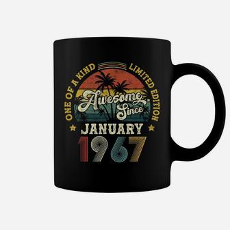 Awesome Since January 1967 Vintage 55Th Birthday Coffee Mug | Crazezy UK