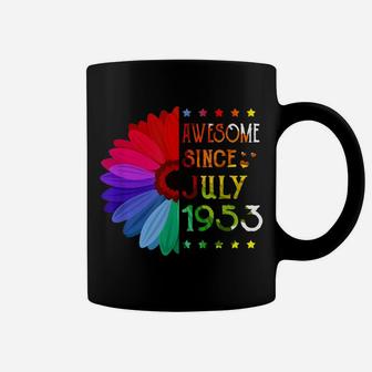 Awesome Since July 1953 68Th Birthday Gifts 68 Years Old Coffee Mug | Crazezy DE