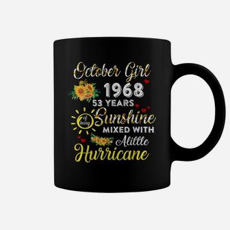 Awesome Since October 1968 53Rd Birthday Flower Oct Girl Coffee Mug | Crazezy UK