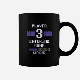 Baby Loading New Player 3 Reveal Art Gifts Coffee Mug | Crazezy