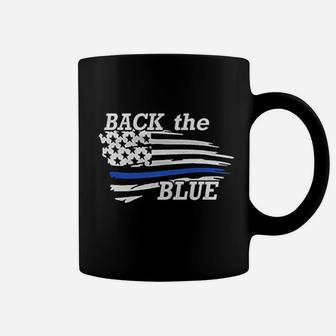 Back The Blue Police Officer Baby Coffee Mug | Crazezy