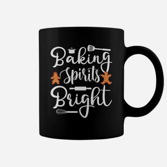 Baking Spirit Bright Cool Holiday Gift Funny Christmas Baker Coffee Mug | Crazezy