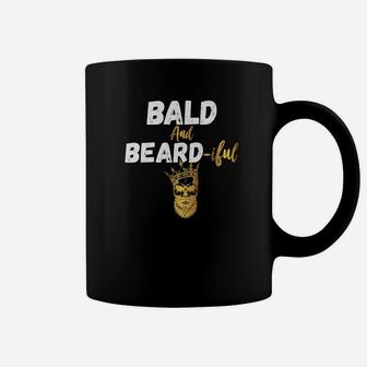 Bald And Beardiful Masculine Manly Coffee Mug - Thegiftio UK
