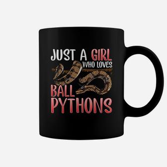 Ball Python Women Just A Girl Who Loves Ball Pythons Coffee Mug | Crazezy