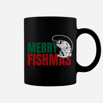Bass Fish Apparel, Merry Fishmas Coffee Mug | Crazezy DE