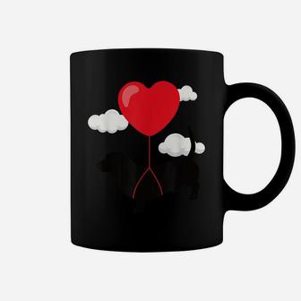 Basset Hound Valentine's Day T Shirt Cute Gift For Dog Owner Coffee Mug | Crazezy