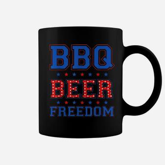 Bbq Beer Freedom Shirt America Usa Party 4Th Of July Coffee Mug - Monsterry