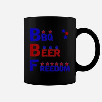Bbq Beer Freedom Usa Party 4Th Of July Vintage Coffee Mug - Monsterry