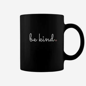 Be Kind Rainbow Heart Kindness Coffee Mug | Crazezy CA