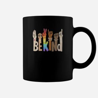 Be Kind Skin Color Lgbt Coffee Mug - Monsterry
