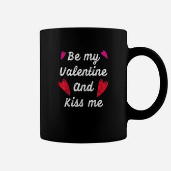 Be My Valentines Day February Valentine Love Hearts Coffee Mug - Monsterry