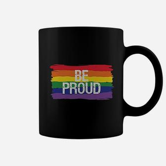 Be Proud Pride Parade Gay Rainbow Flag Coffee Mug - Thegiftio UK