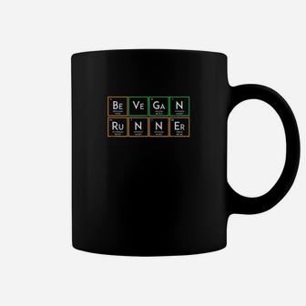 Be Vegan Runner Periodic Table Cool Vegan Runner Gift Coffee Mug | Crazezy CA