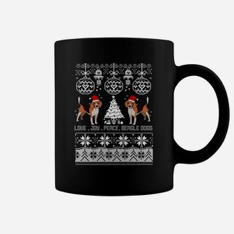 Beagle Christmas Sweater Sweatshirt Tee For Beagle Dog Lover Coffee Mug | Crazezy UK