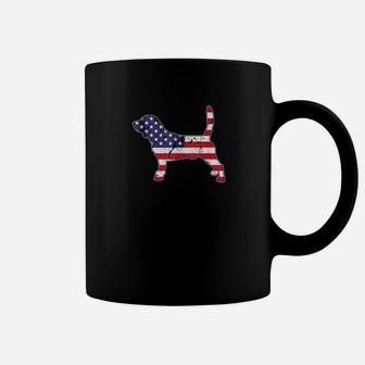 Beagles 4Th Of July Usa Flag America Patriotic Usa Matching Coffee Mug - Monsterry DE