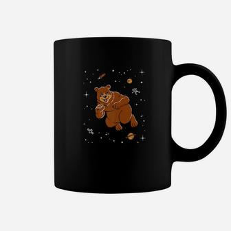 Bear Astronomy Brown Bear In Space Tee Coffee Mug - Thegiftio UK