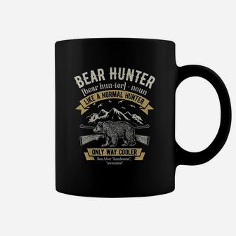 Bear Hunter Vintage Hunting Funny Hunters Definition Coffee Mug | Crazezy
