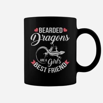 Bearded Dragons Are A Girl's Best Friend Cute Reptile Coffee Mug | Crazezy