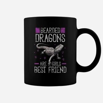 Bearded Dragons Are A Girls Best Friend Shirt - Herping Tee Coffee Mug | Crazezy UK