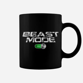 Beast Workout Mode Style Ripped Yoga Locker Healthy Nieces Coffee Mug | Crazezy