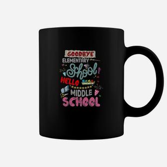 Bee Viral Goodbye Elementary School Hello Middle School Coffee Mug - Thegiftio UK