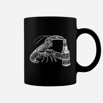 Beer Drinking Lobster Craft Beer Beach Vacation Gift Coffee Mug | Crazezy